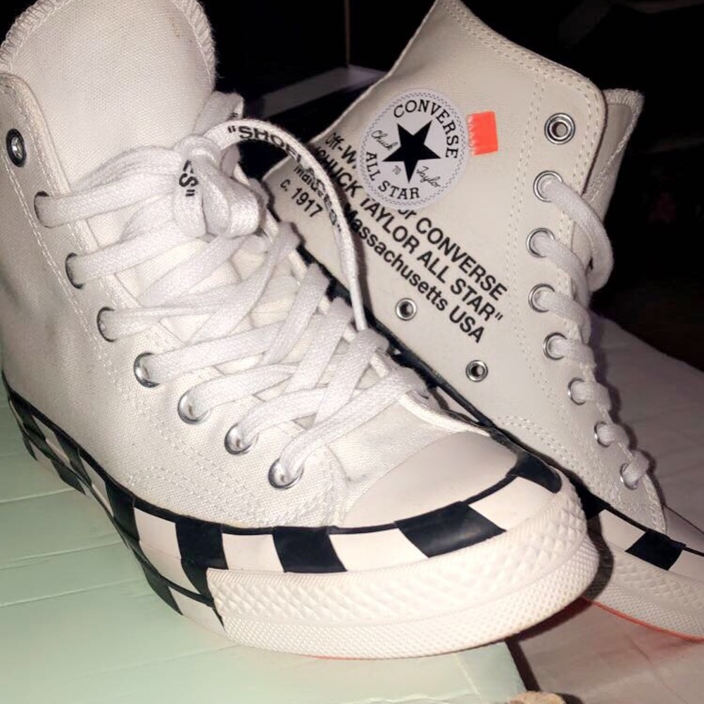 Off-white X converse shoes